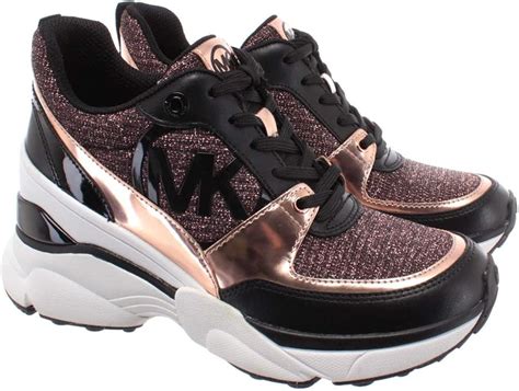 damenplateausneaker michael kors|michael kors rose gold sneakers.